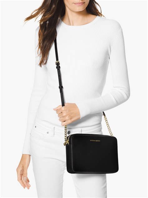 michael kors purse saffiano leather|saffiano leather cross body bag.